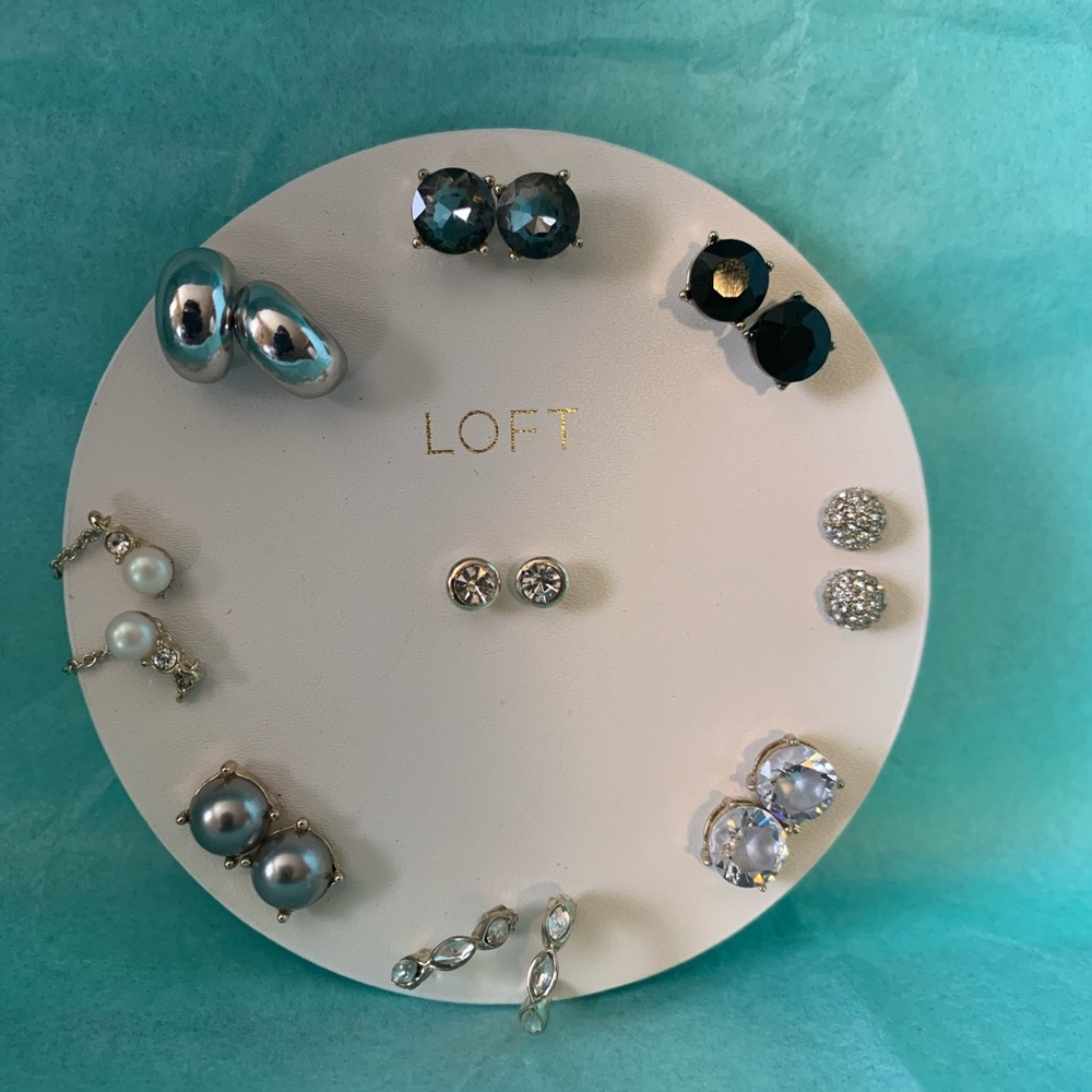 Set of 8 Loft Earrings